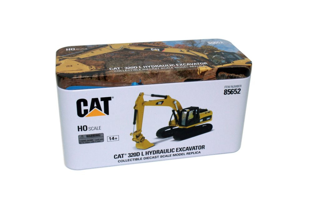 Caterpillar 320D L Hydraulic Excavator w/Work Tools - Diecast Masters 85652 - 1/87 Scale Replica