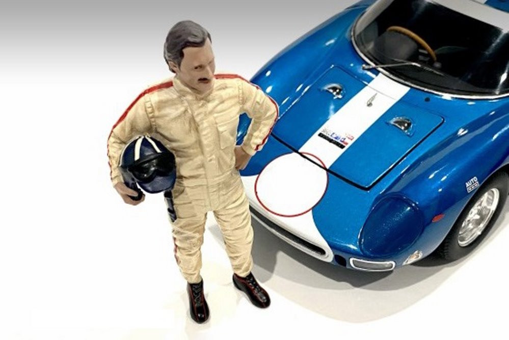 Racing Legends - The 60s Driver B, American Diorama 76350 - 1/18