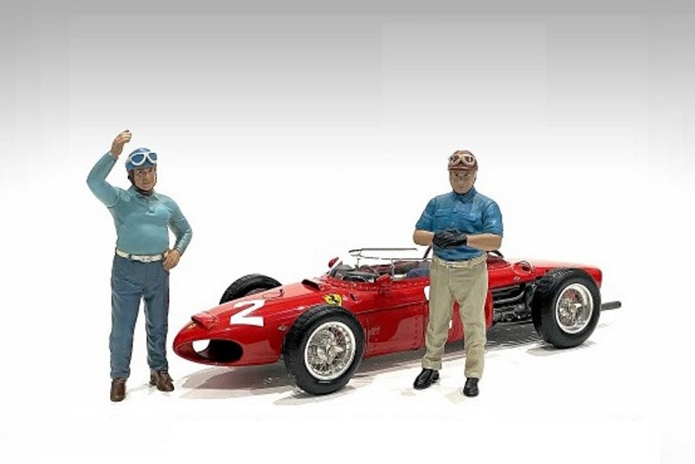 Racing Legends - The 50s Drivers, American Diorama 76447 - 1/43 Scale Figurine - Diorama Accessory