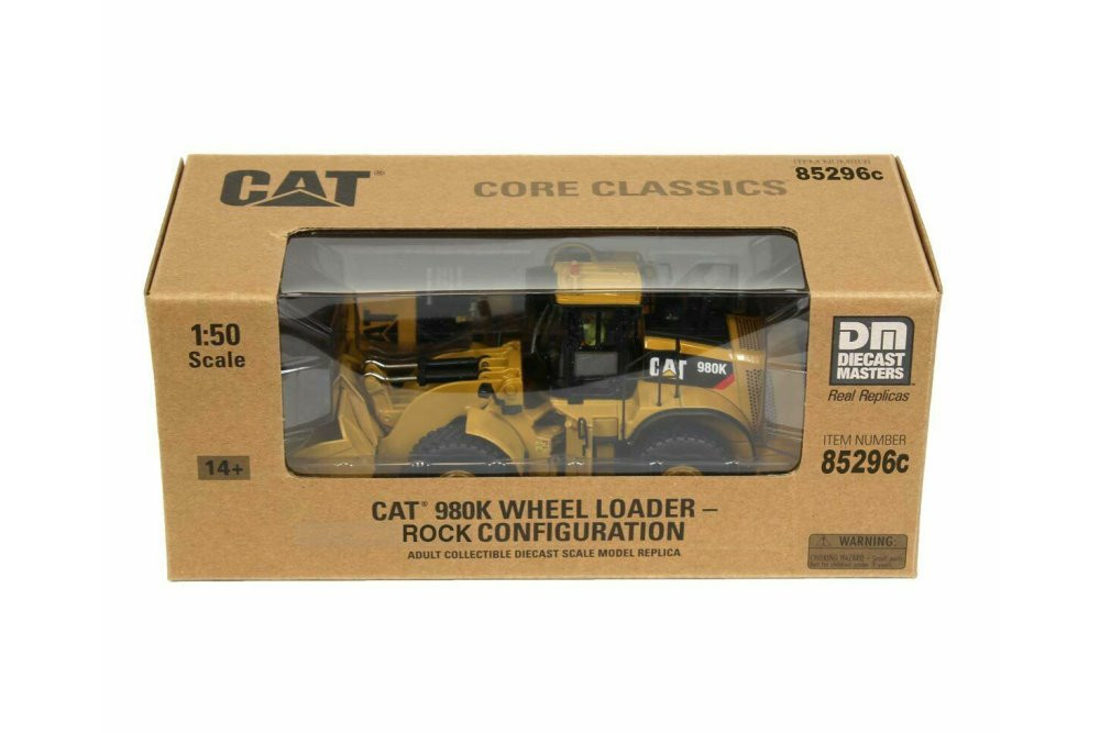 Caterpillar 980K Wheel Loader Rock Configuration - Diecast Masters ...
