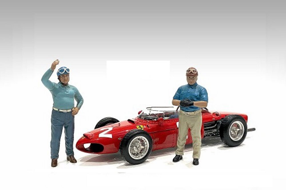 Racing Legends - The 50s Driver B, American Diorama 76348 - 1/18 Scale Figurine - Diorama Accessory