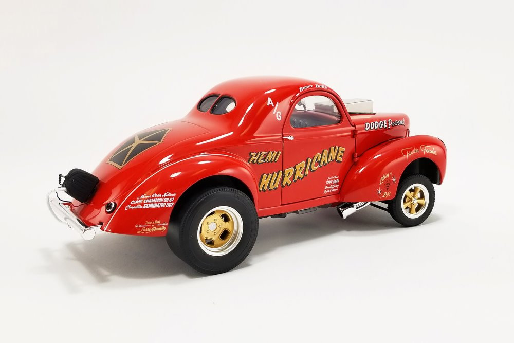 1940 Gasser, Red - Acme A1800922 - 1/18 Scale Diecast Model Toy Car