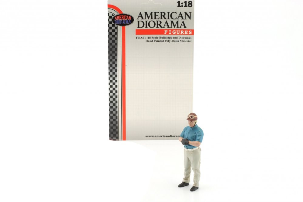 Racing Legends - The 50s Driver A, American Diorama 76347 - 1/18 Scale Figurine - Diorama Accessory