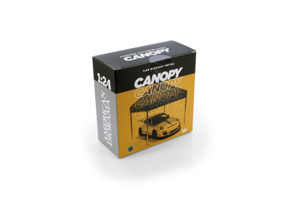 Canopy Set, Black - American Diorama 38348 - 1/24 scale Figurine - Diorama Accessory