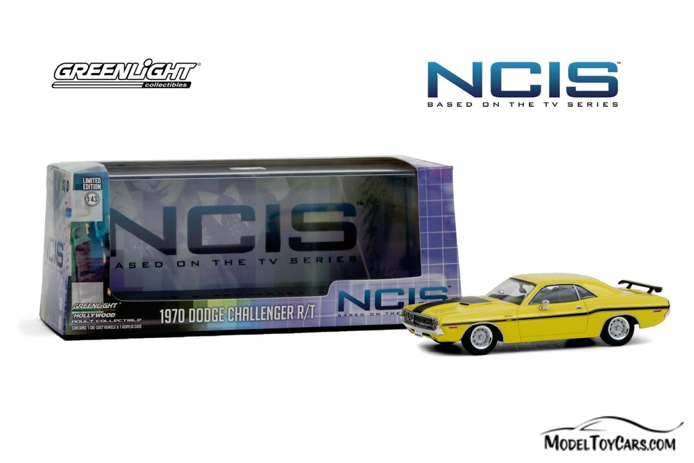 1970 Dodge Challenger R/T, NCIS - Greenlight 86579 - 1/43 scale