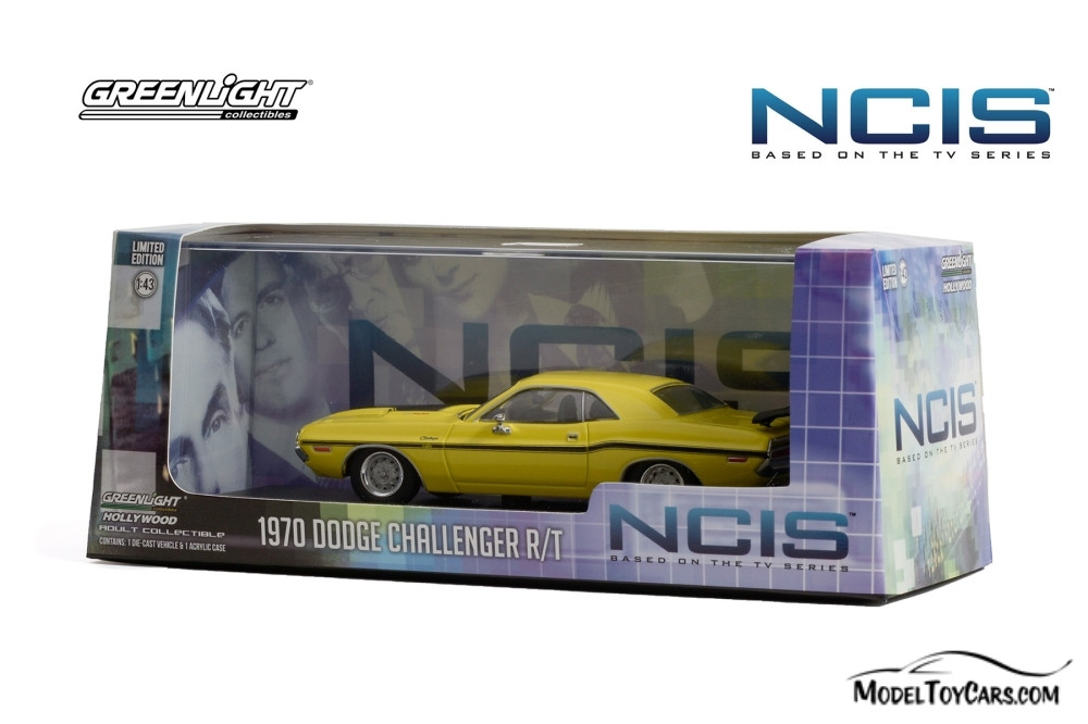 1970 Dodge Challenger R/T, NCIS - Greenlight 86579 - 1/43 scale