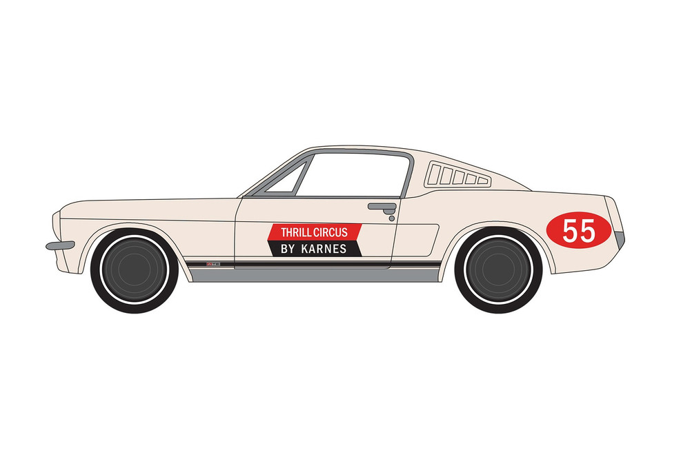 1967 Ford Mustang Fastback, Mod Squad - Greenlight 44960A/48 - 1/64 Scale Diecast Model Toy Car