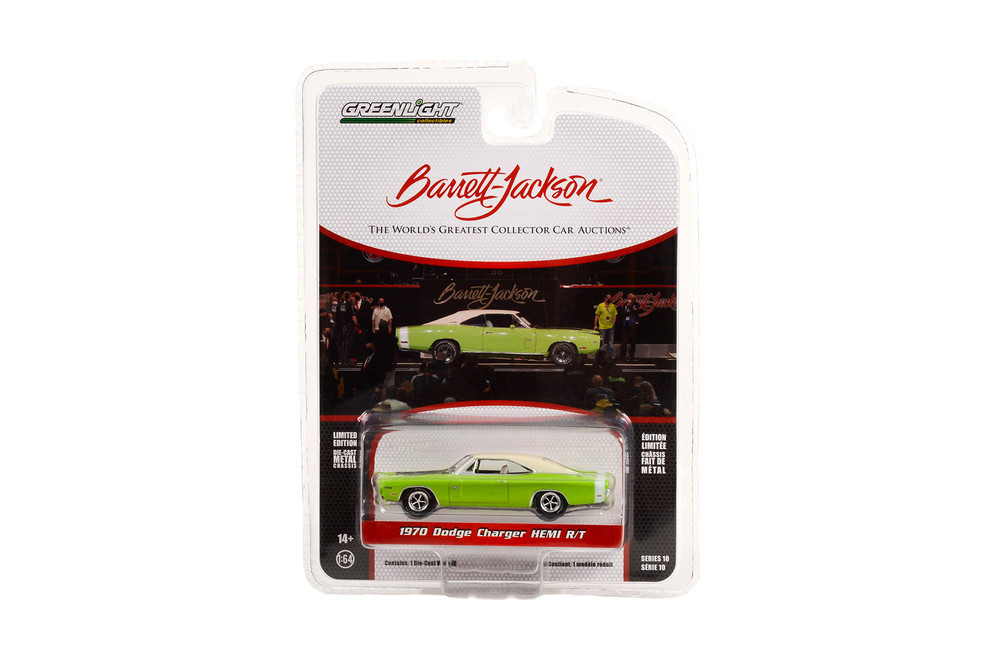 1970 Dodge Charger HEMI R/T (Lot #777), Green - Greenlight 37260E