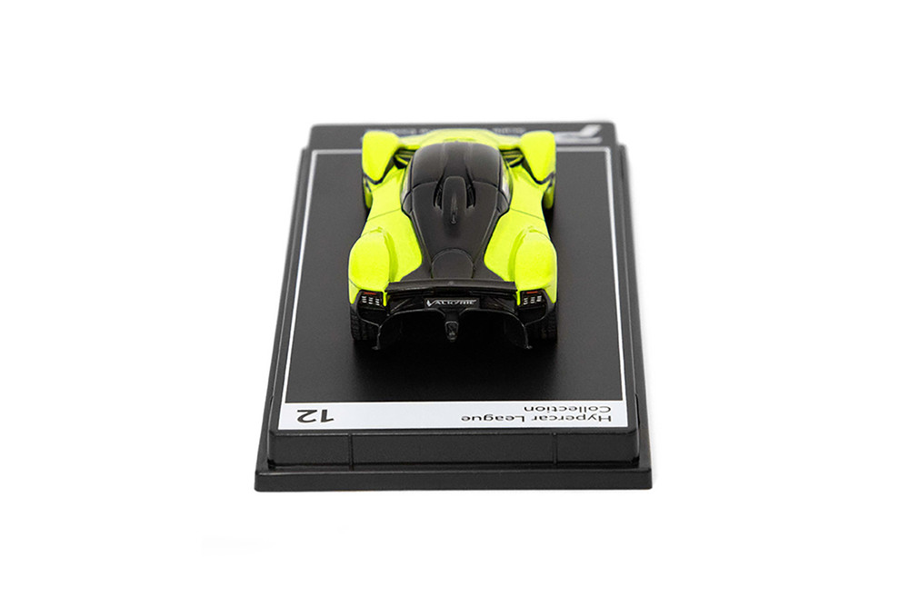 Aston Martin Valkyrie, Green - Kinsmart H12 - 1/64 Scale Diecast