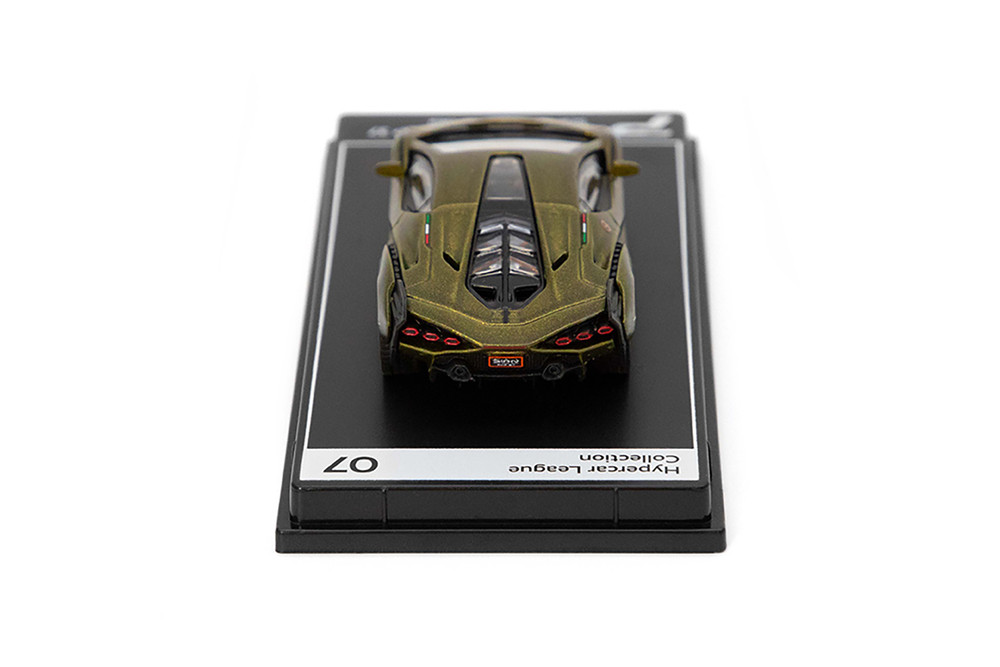 Lamborghini Sian FKP 37, Green - Kinsmart H07 - 1/64 Scale Diecast