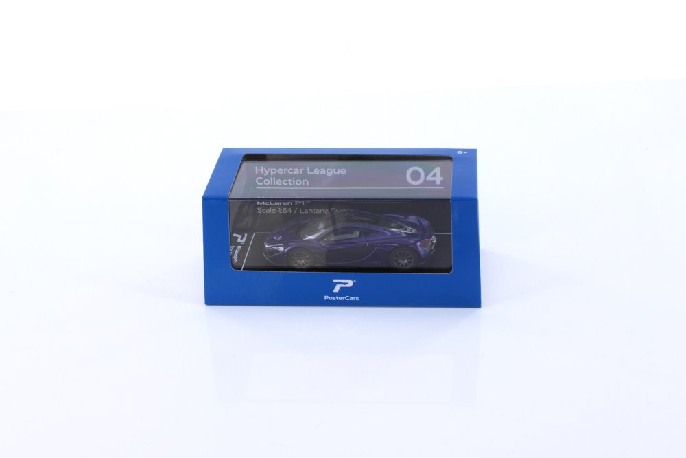 McLaren P1, Purple - Kinsmart H04 - 1/64 Scale Diecast Model Toy Car