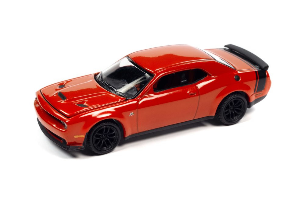 2019 Dodge Challenger R/T Scat Pack, Red - Auto World AWSP111/24A - 1/64 Scale Diecast Car