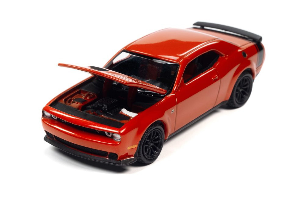 2019 Dodge Challenger R/T Scat Pack, Red - Auto World AWSP111/24A - 1/64 Scale Diecast Car