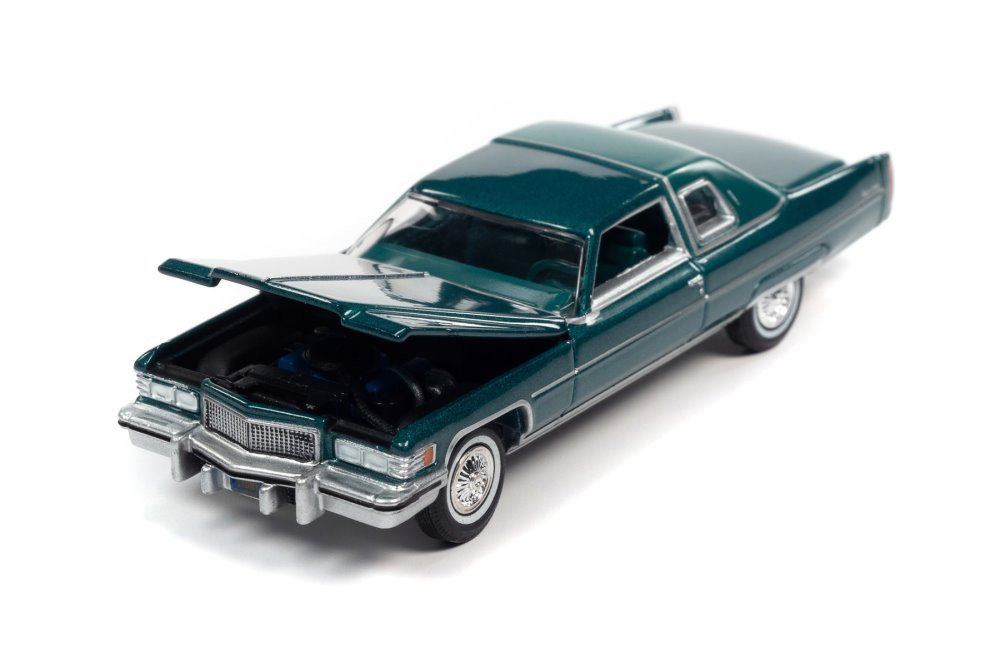 1975 Cadillac Coupe DeVille, Green - Auto World AWSP109/24A