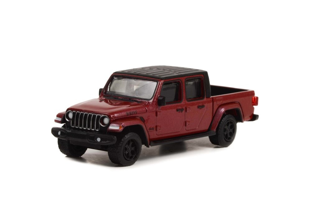 2021 Jeep Gladiator Willys, Burgundy - Greenlight 61020F/48 - 1/64