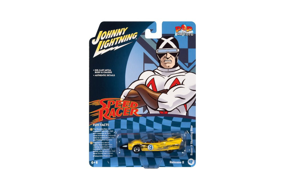 Shooting Star #9 (Race Worn), Speed Racer - Johnny Lightning