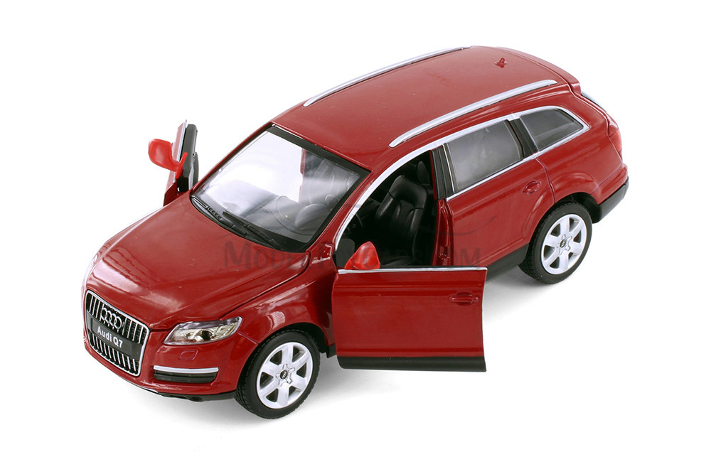 Audi Q7, Red - Showcasts 68249D - 1/24 scale Diecast Model Toy Car