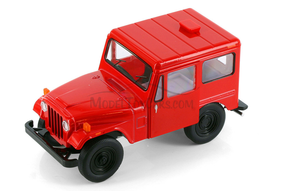1971 Jeep DJ-5B, Red - Kinsmart 5433D - 1/26 scale Diecast Model Toy Car