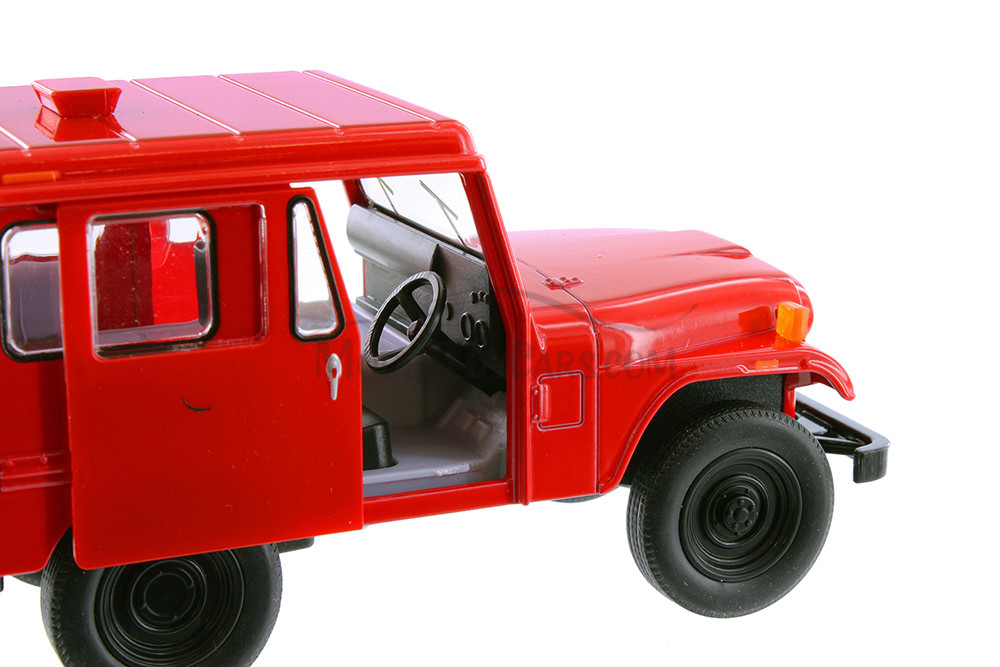 1971 Jeep DJ-5B, Red - Kinsmart 5433D - 1/26 scale Diecast Model Toy Car