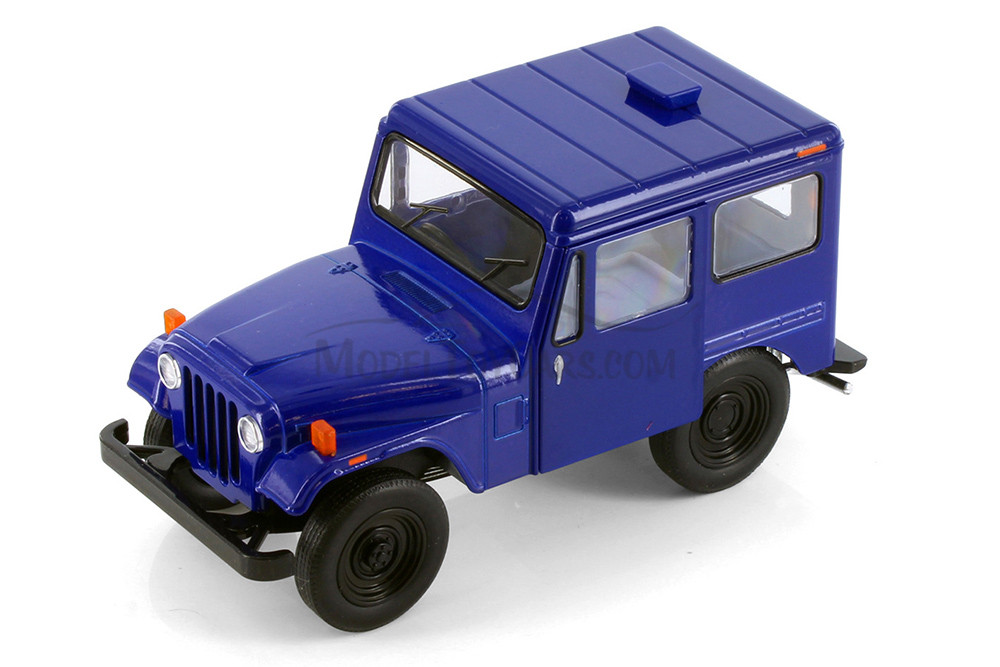 1971 Jeep DJ-5B, Blue - Kinsmart 5433D - 1/26 scale Diecast Model Toy Car