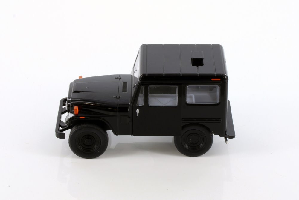 1971 Jeep DJ-5B, Black - Kinsmart 5433D - 1/26 scale Diecast Model Toy Car