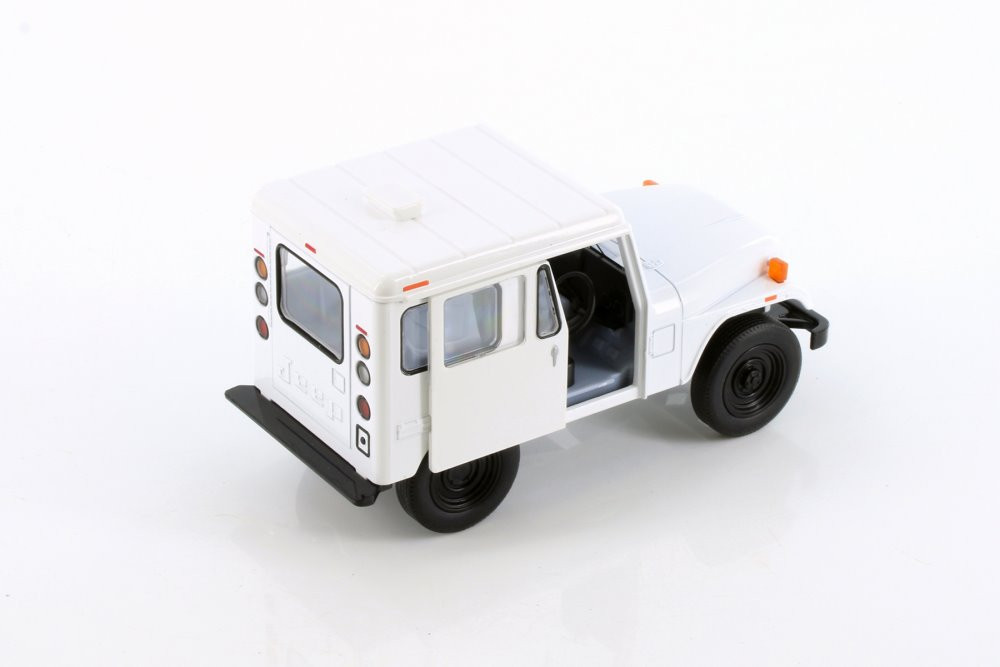 1971 Jeep DJ-5B, White - Kinsmart 5433D - 1/26 scale Diecast Model Toy Car