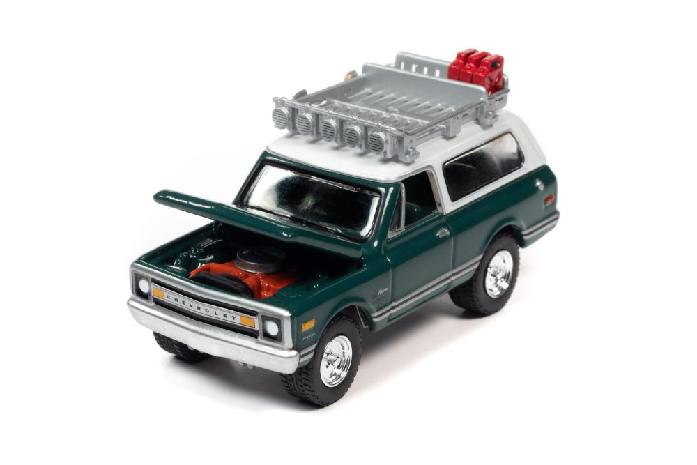 1969 Chevy Blazer and 2004 Hummer H2, Multi - Johnny Lightning JLSP220/24B - 1/64 scale Diecast Car