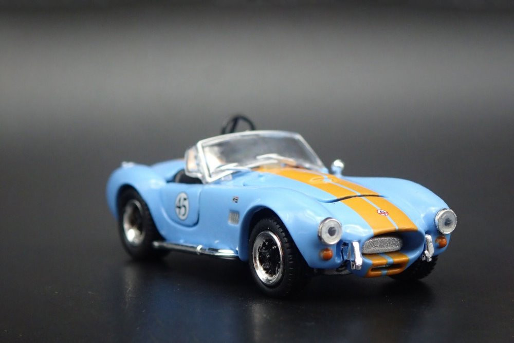1965 Shelby Cobra 427 S/C #45, Gulf Blue - Shelby Collectibles SC715BU - 1/64 scale Diecast Car