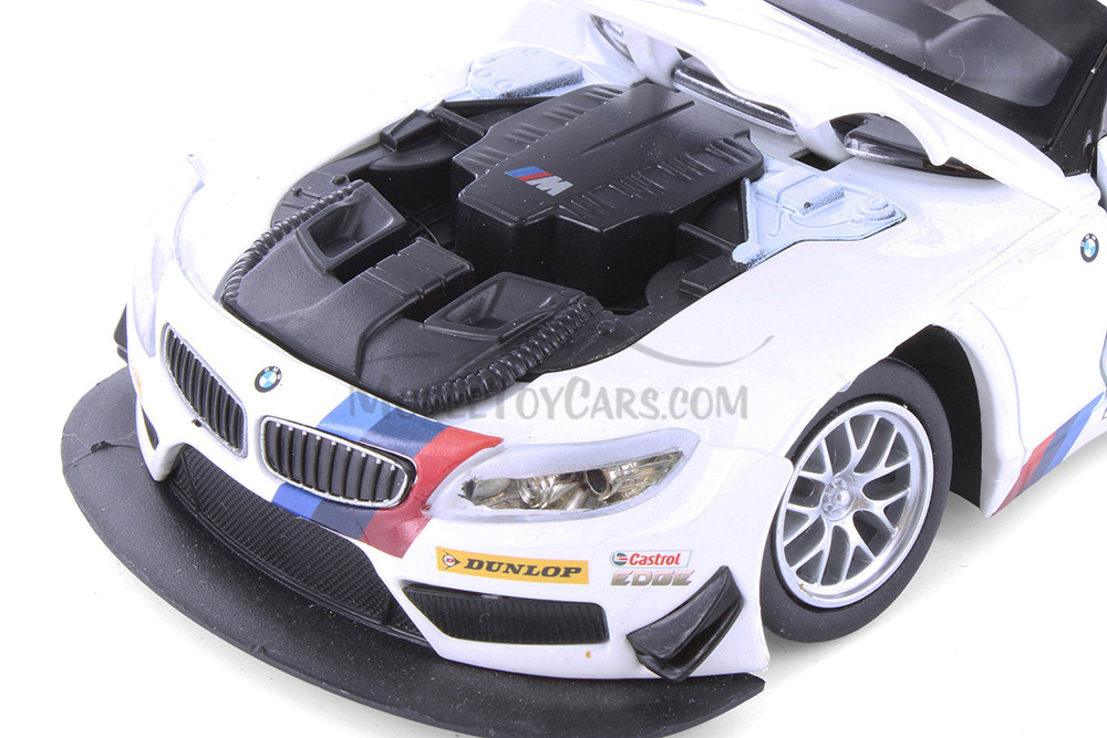 BMW Z4 GT3, White - Showcasts® 68251/60D - 1/24 scale Diecast