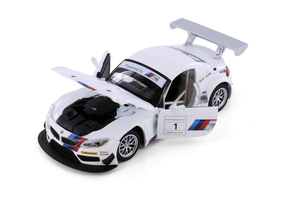 BMW Z4 GT3, White - Showcasts 68251/60D - 1/24 scale Diecast Model