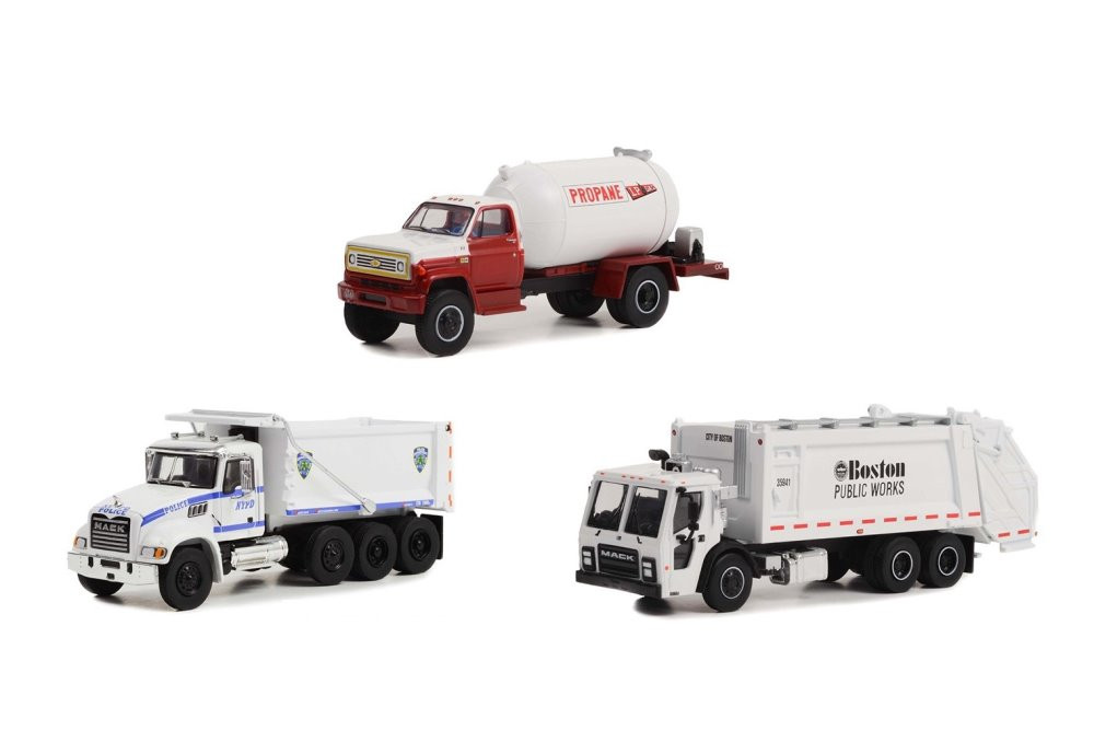 ミニカー Green light Pickup/ Truck Set Greenlight S.D. Trucks Series 16 Diecast Car Set - Box of 6