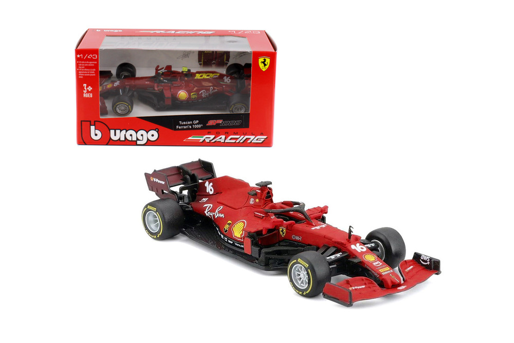 2020 Ferrari SF1000, #16 Charles Leclerc - Bburago 36820/16S