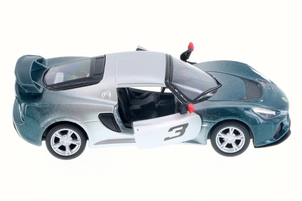 2012 Lotus Exige S #3, Fading Green - Kinsmart 5361DG - 1/32 Scale Diecast  Model Toy Car