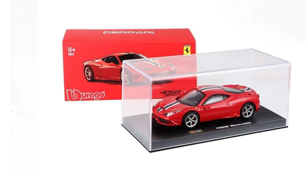 Ferrari 458 Speciale, Red - Bburago 18-36901RD - 1/43 scale