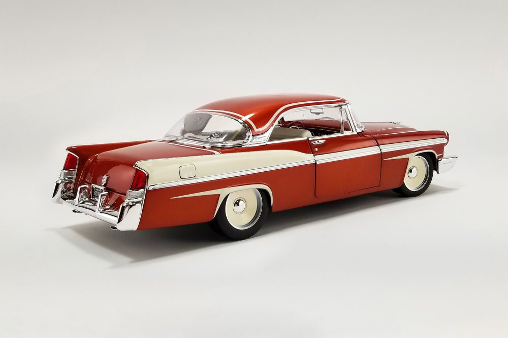 1956 Chrysler New Yorker St. Regis, Copper/Bronze Red - Acme A1809009 -  1/18 Scale Diecast Car
