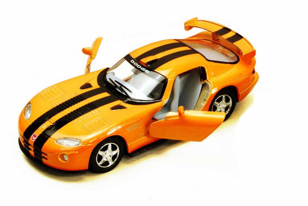 Dodge Viper GTS-R Hard Top, SET OF 4 -  Kinsmart 5039DA - 1/36 Scale Diecast Model Replicas