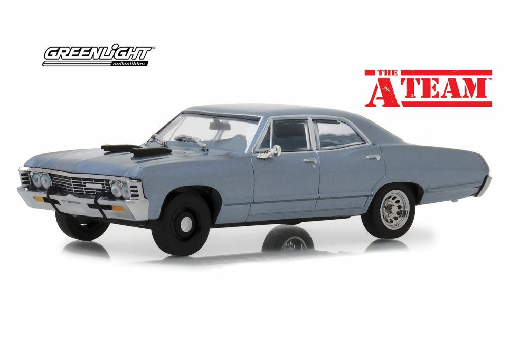 A-Team Diecast Toy Car Package - Three 1/43 Scale Diecast Model Cars