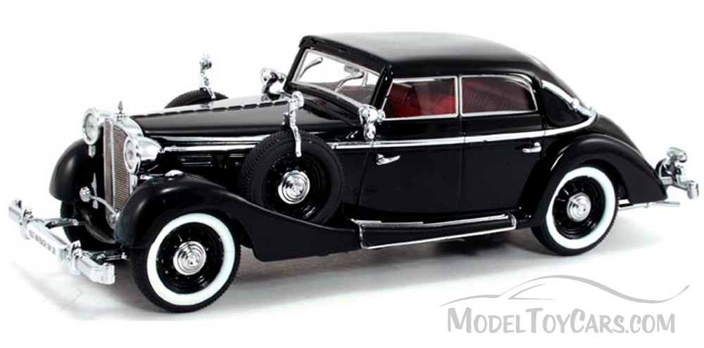 1937 Maybach SW38 Cabriolet Spohn Sedan , Black - Signature