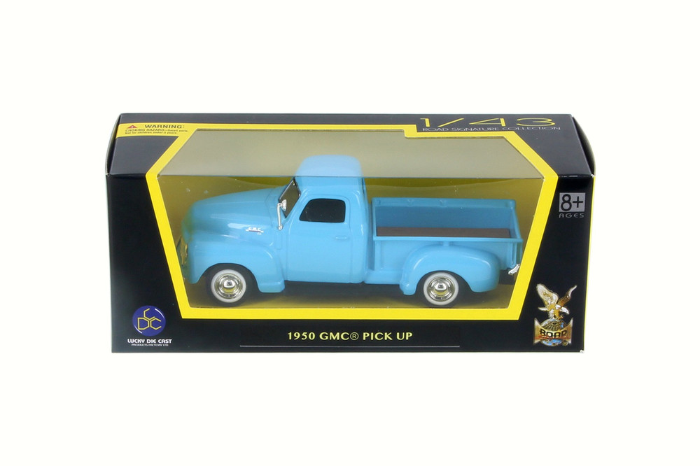1950 GMC Pickup, Light Blue - Lucky Road Signature 94255BU - 1/43