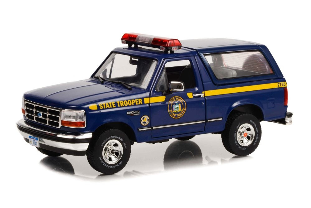 New York State Police 1996 Ford Bronco XLT - Greenlight 19121 - 1