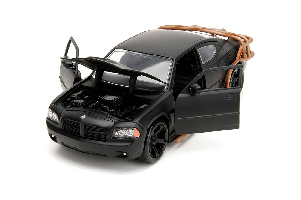 2006 Dodge Charger Heist Car, Fast & Furious  - Jada Toys 33373 - 1/24 Scale Diecast Model Toy Car