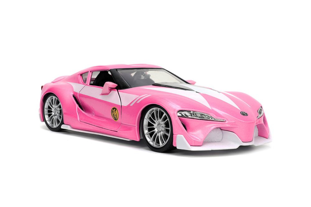 Toyota FT-1 Concept w/Pink Ranger Figurine, Power Rangers, Jada ...