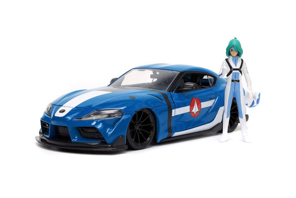 2020 Toyota Supra w/Max Sterling Figure, Robotech - Jada Toys