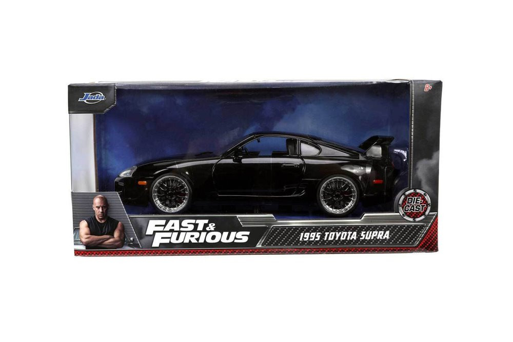 1995 Toyota Supra, Fast & Furious - Jada Toys 33380 - 1/24 Scale Diecast  Model Toy Car