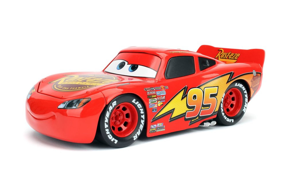 Buy Jada Toys 1:24 Scale Disney Pixar Lightning McQueen XRS Radio