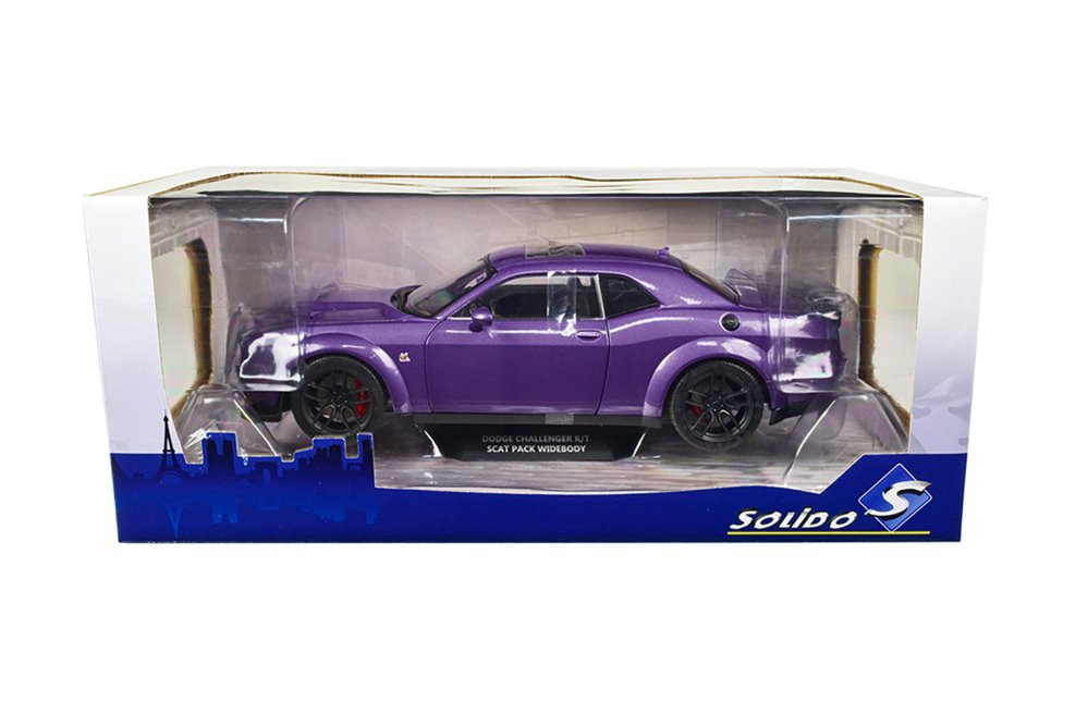 2020 Dodge Challenger R/T Scat Pack Widebody, Purple - Solido