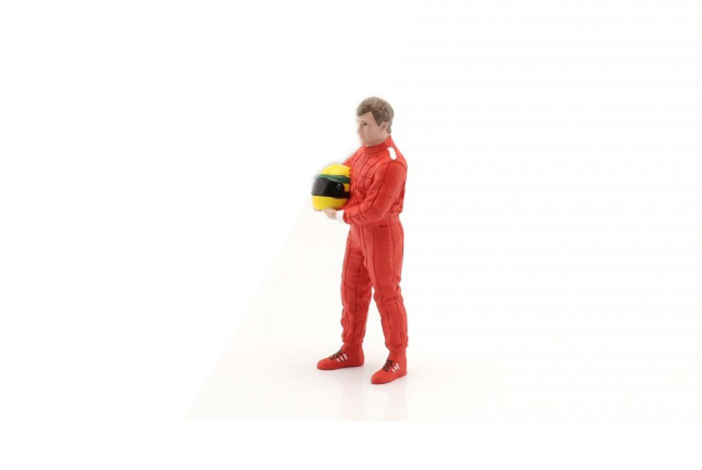 Racing Legends - The 80s Driver A, Red - American Diorama 76353 - 1/18 Scale Figurine