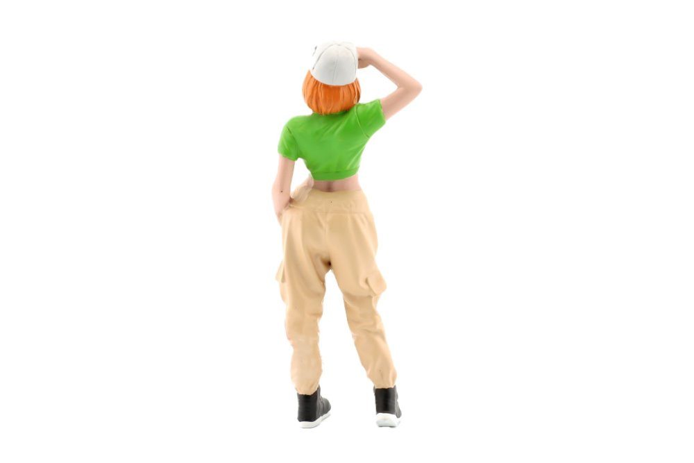 Hip Hop Girls Figure 1, Green - American Diorama AD18101 - 1/18 Scale Figurine - Diorama Accessory