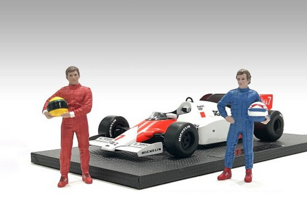 Racing Legends - The 80s Figure Set, American Diorama 76450 - 1/43 Scale Figurines