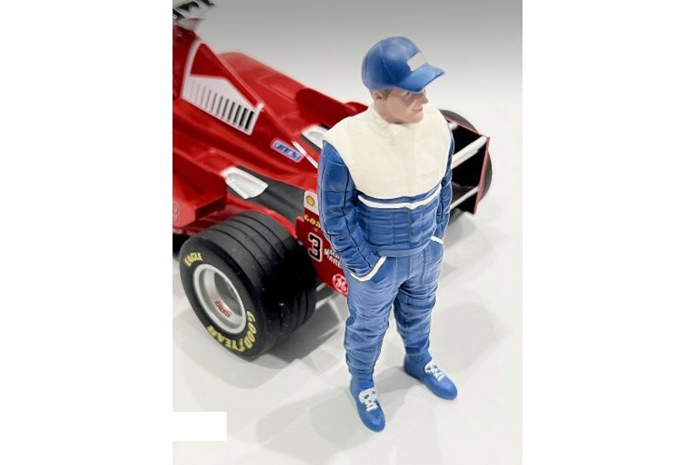 Racing Legends - The 90s Driver A, Blue - American Diorama 76355 - 1/18 Scale Figurine